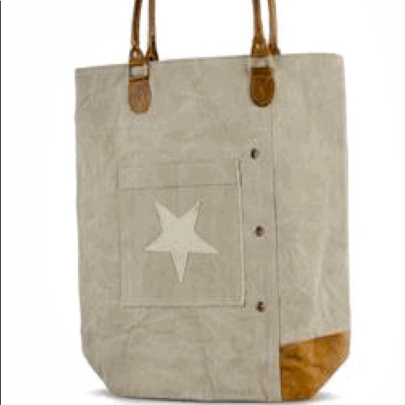 Vintage weathered star bag - Picture 1 of 1